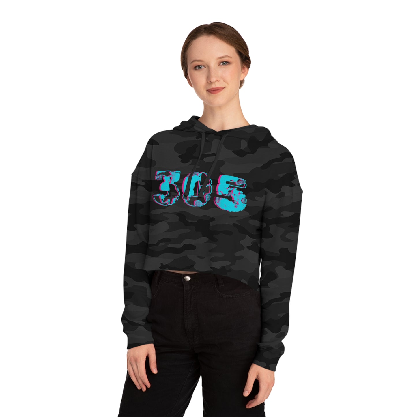 305 Cropped Hoodie