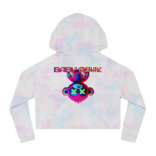 BABY PSYK Cropped Hooded Sweatshirt