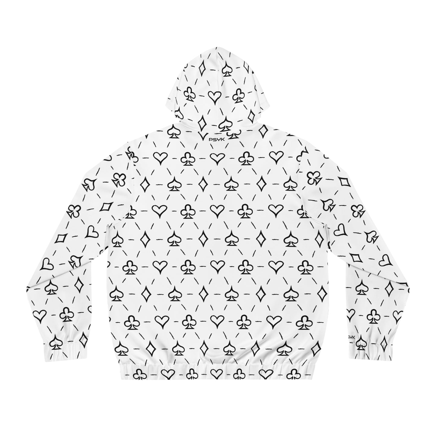 Pattern Full-Zip Hoodie