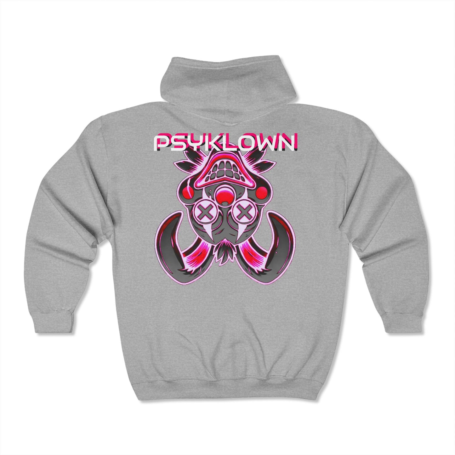 PSYKLOWN Full Zip Hoodie